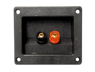 Luidspreker aansluitklemmen