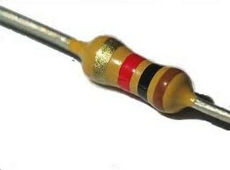 1/4W koolfilm weerstanden E12 per 10 stuks