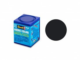 Aqua Color 36108 Black Matt, 18ml