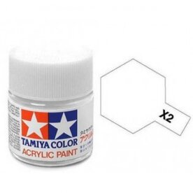 X-2 Tamiya Acylic Paint X-2 White Gloss 23ml