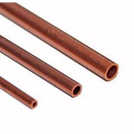 KOPER BUIS ,HARD 4,0 X 3,1 MM LENGTE 1MTR