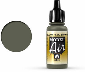 71.012 Vallejo Model Air: Dark Green