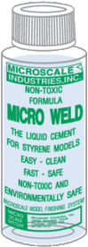 MICRO WELD Styrene Cement MICROSCALE