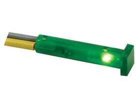 LAMP LED FLUOR 230V GREEN SQUARE