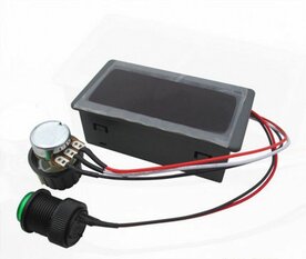 DC 8-30V Max 8A LED PWM Motor Speed Controller Met Display