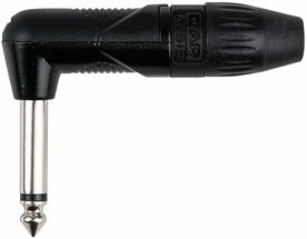 6.3mm Mono Haaks Zwart