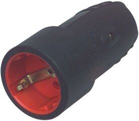 Randaarde rubber kontrasteker zwart