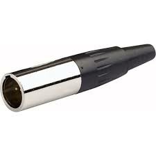 Mini XLR Male 3 Polig