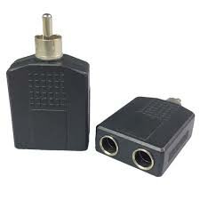 Cinch Male Naar 2 X 6.3mm Mono Female