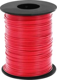 Rood 0.14 mm&sup2; Draad soepel 100M