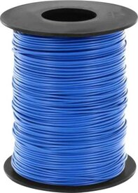 Blauw 0.14 mm&sup2; Draad soepel 100M