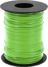 Groen 0.14 mm&sup2; Draad soepel 100M