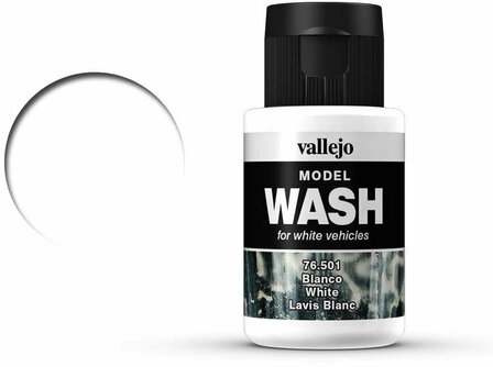 Vallejo Model Wash: White 76.501
