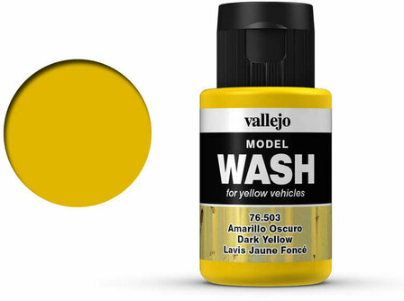 Vallejo Model Wash: Dark Yellow 76.503