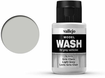 Vallejo Model Wash: Light Grey 76.515
