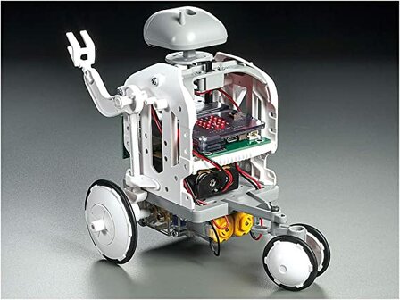 TATAMIYA 71202 STEM microcomputer (wiel) RC-bouwpakket, programmeerbare robot, leerkast, meerkleurig