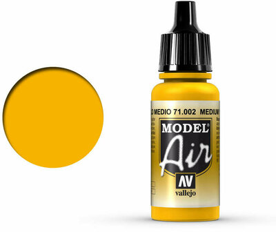 71.002 Vallejo Model Air: Medium Yellow