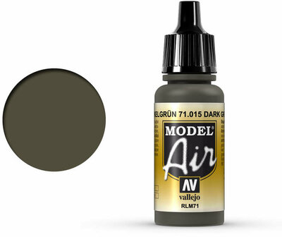 71.015 Vallejo Model Air: Dark Green RLM71