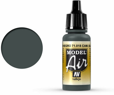 71.018 Vallejo Model Air: Camo Black Green