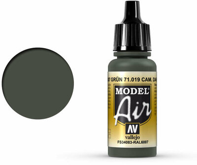 71.019 Vallejo Model Air: Camo Dark Green