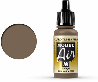 71.035 Vallejo Model Air: Camo Pale Brown