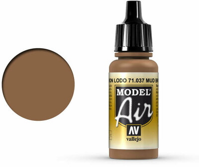 71.037 Vallejo Model Air: Mud Brown