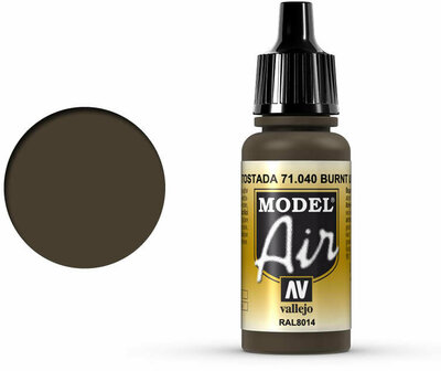 71.040 Vallejo Model Air: Burnt Umber