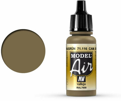 71.116 Vallejo Model Air: Camouflage Grey Green