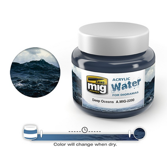 AMMO Acrylic Water Deep Oceans (2200)