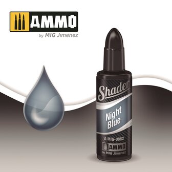 AMMO SHADER NIGHT BLUE JAR 10ML
