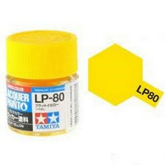 Tamiya LP-80 Flat Yellow 10 ml