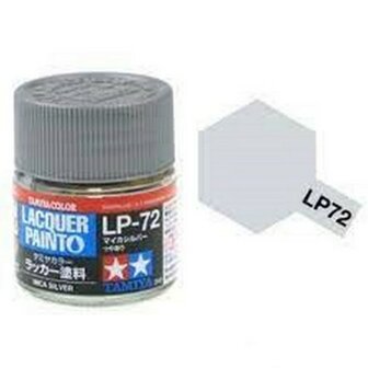 Tamiya LP-72 Mica Silver 10 ml