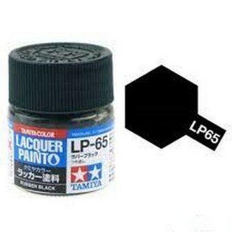 Tamiya LP-65 Rubber Black 10 ml