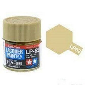 Tamiya LP-62 Titanium Gold 10 ml