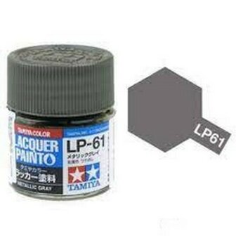 Tamiya LP-61 Metallic Gray 10 ml