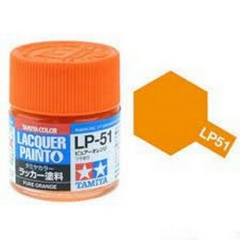 Tamiya LP-51 Pure Orange 10 ml