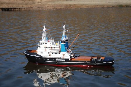 Artesania Latina Amsterdam/Atlantic Sleepboot hout en plastic romp 1:50