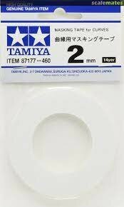 Tamiya MASKING TAPE for CURVES 2mm 87177