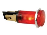 RONDE-SIGNAALLAMP-14mm-220V-ROOD