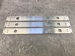 1 HE met XLR en Schakelaar gat