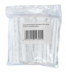 Krimpkous assortiment 100st Wit