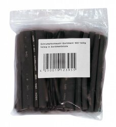 Krimpkous Assortiment 100st Zwart