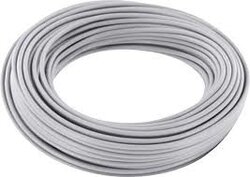 Grijs Draad 1 x 0.14 mm² soepel 10meter Grijs Draad 1 x 0.14 mm² soepel 10meter