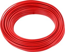 Rood Draad 1 x 0.14 mm² soepel 10meter Rood Draad 1 x 0.14 mm² soepel 10meter