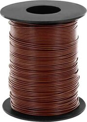 Bruin 0.14 mm² Draad soepel 100M
