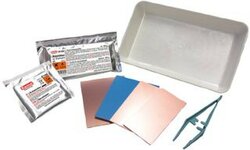 Etsset voor printplaat Etsset voor printplaat