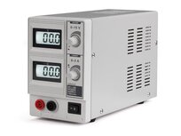DC-LABOVOEDING 0-15 VDC / 0-3 A MAX MET DUBBEL LCD-SCHERM DC-LABOVOEDING 0-15 VDC / 0-3 A MAX MET DUBBEL LCD-SCHERM
