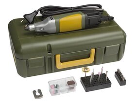 PROXXON - INDUSTRIE-BOOR/SLIJPER IBS/E + 34 accessoires PROXXON - INDUSTRIE-BOOR/SLIJPER IBS/E + 34 accessoires