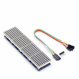 MAX7219 Blue led matrix