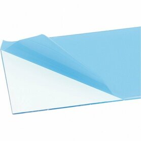 Plaat Transparant: 500 x 1000 x 2.0 mm